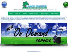 Tablet Screenshot of lawnmaster.ab.ca